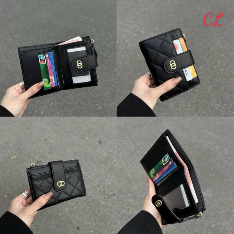 Ví mini đựng tiền đựng thẻ cầm tay, bỏ túi xách tiện dụng