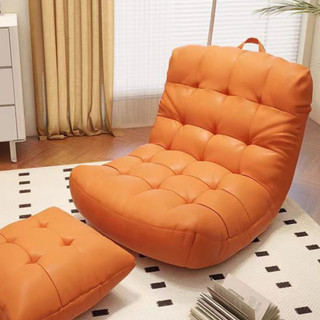 Ghế lưng đơn Người Lười Sofa Ghế da giả có thể ngủ tatami  Thích hợp cho căn hộ nhỏ, Phòng ngủ, Phòng khách