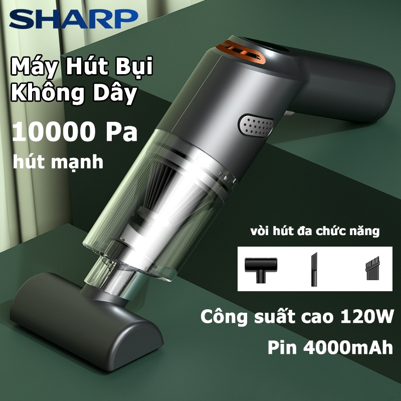 Sharp Máy hút bụi mini cầm tay không dây