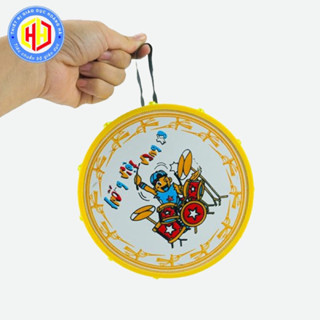 Trống Con Bằng Nhựa Bọc Da Đường Kính 150mm Có 2 Dùi Trống