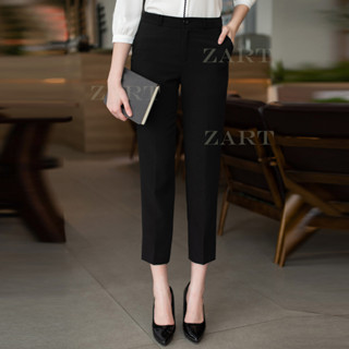 Quần tây nữ dáng lửng trẻ trung năng động cá tính -Zart Fashion