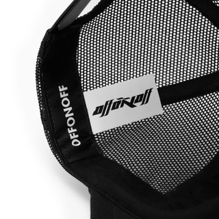 Nón OFFONOFF Mtts Logo Trucker Cap - Black