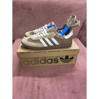 Giày sneaker nam nữ Sa.mba vải nâu 2024