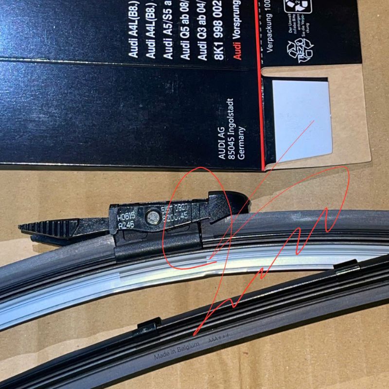 Cần gạt mưa Audi Q7 2007 2008 2009 2010 2011 2012 2013 2014 2015 2016 2017 2018 2019