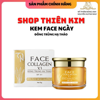 Kem face collagen x3 đông trùng hạ thảo - mỹ phẩm đông anh nguyễn huỳnh như
