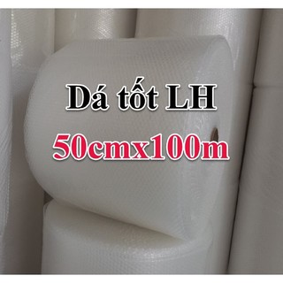 Cuộn Xốp Hơi Khổ 50cmx100m xốp bọc gói hàng, xốp nổ