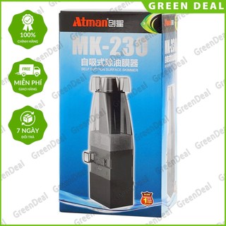 [BH 06 tháng] ATMAN - Surface Skimmer (MK-230) | Máy lọc váng làm sạch mặt nước hồ cá cảnh thủy sinh