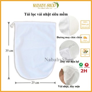Túi lọc đa năng, lọc sữa đậu nành, sữa hạt, sữa chua