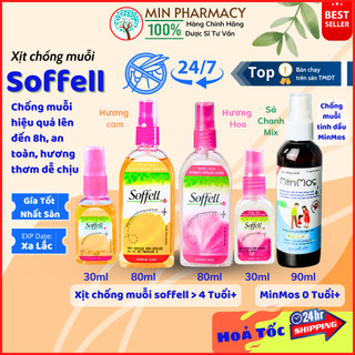 XỊT CHỐNG MUỖI SOFFELL DẠNG PHUN SƯƠNG - CHAI 30ml - Minpharmacy