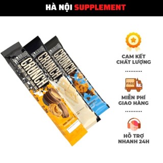 Thanh bánh protein warrior bar crunch / cookies bánh protein warrior cookie có nhiều vị- hà nội supplements
