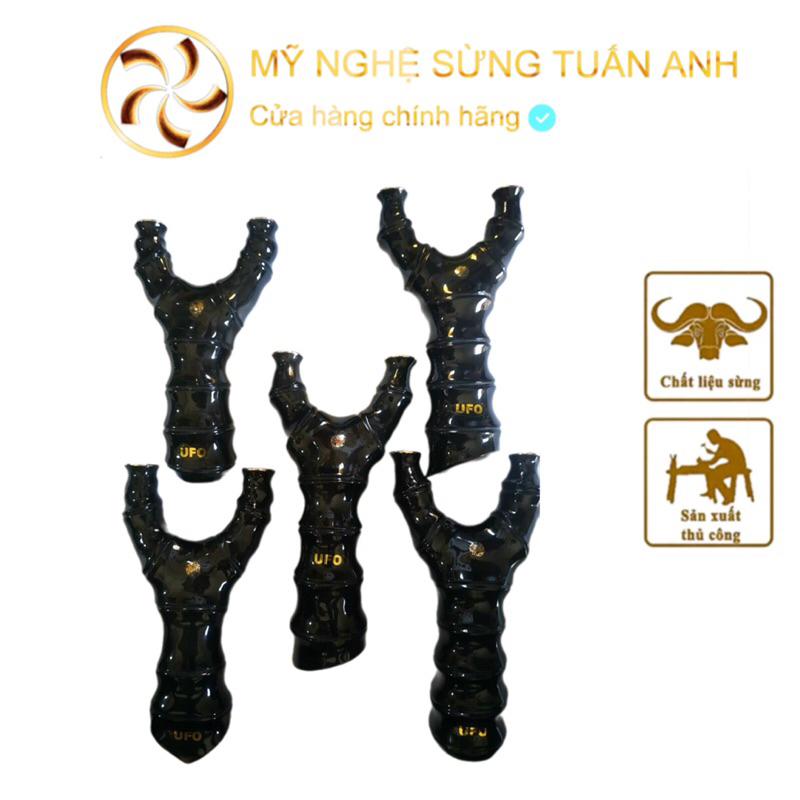 Ná Sừng Trâu Đốt Trúc Cao Cấp Chạc 7 - made in VIETNAM