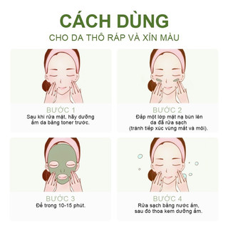 Mặt nạ trà xanh kiểm soát dầu 100g MS 252 [ MakeupBeauty.Store Cho Nàng Thêm Xinh ]