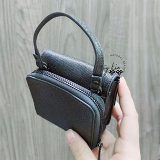 Túi Xách Mini MIRIADE Nền Xam Đen