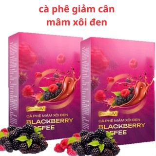 Combo 2 Hộp Cà Phê Mâm Xôi Đen Giảm Cân Chính Hãng