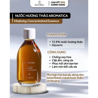 Nước dưỡng cô đặc aromatica vitalizing rosemary concentrated essence