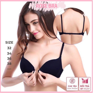 [CÓ MÀU TRẮNG/ CÓ GỌNG ] ÁO LÓT NÂNG NGỰC HỞ LƯNG CÀI TRƯỚC QUAI MẢNH SIÊU QUYẾN RŨ A/C020