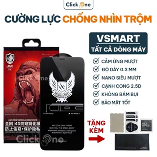  Kính cường lực Vsmart chống nhìn trộm cho Joy 4 Joy 3 Live Live 4 Active 3 Star 3 Star 4 Star 5 Aris Aris Pro 