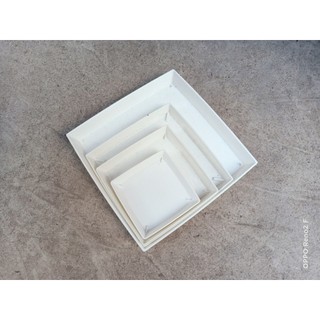 Khay Đĩa Lót Chậu Trồng Cây Chậu Trồng Hoa Vuông V20 - V25