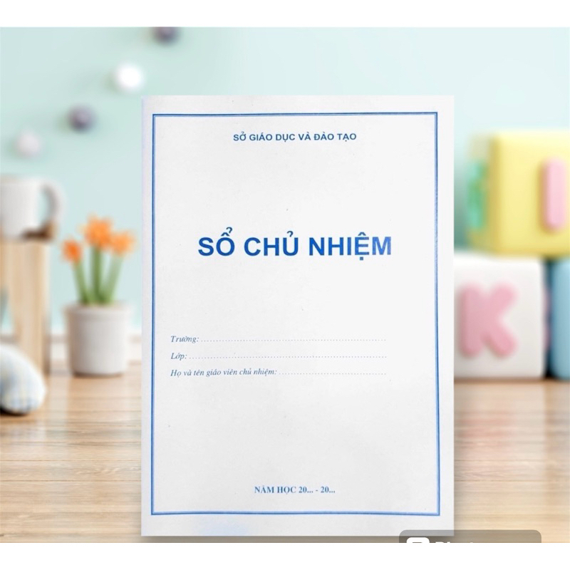 Sách - Sổ Chủ Nhiệm Thông Tư 32