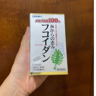 Tảo nâu lá Fucoidan Orihiro 90 Viên Của Nhật, Mẫu mớio