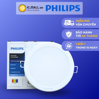 Đèn âm trần Philips DN027B G3 6W, 9W, 12W, 15W, 19W  chính hãng