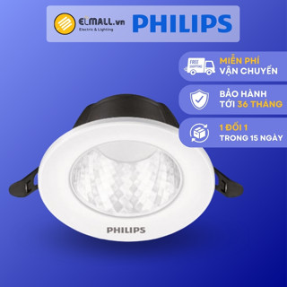 Đèn led âm trần PHILIPS DN350B chỉ số hoàn màu CRI >90 CHÍNH HÃNG