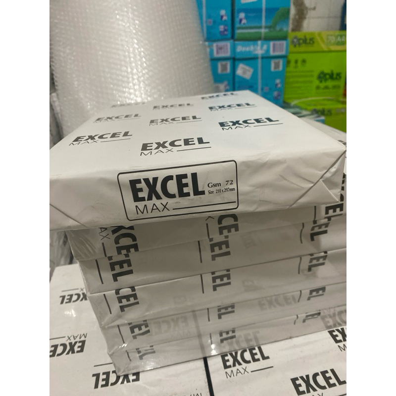 Lốc 5 ram Giấy A4 Dl 72gsm Exell(400-410to/ram)