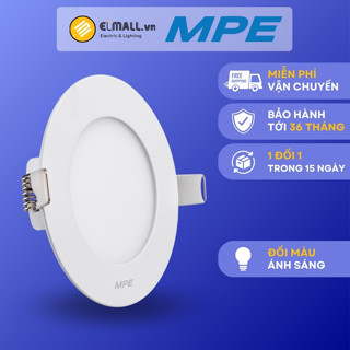 Đèn led âm trần MPE RPL đổi màu 6W 9W 12W 18W 24W 3000K/4000K/6500K