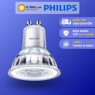 Đèn led chiếu điểm Philips Spotlight MasterLed 4,9W 220V GU10 36D Dim