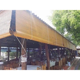 Mành tre che nắng mưa hiệu quả gần gũi thiên nhiên