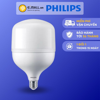 Bóng đèn led Bulb trụ Essential Philips siêu sáng (25W 35W 45W 50W) E27 G4 - Ánh sáng trắng 6500K