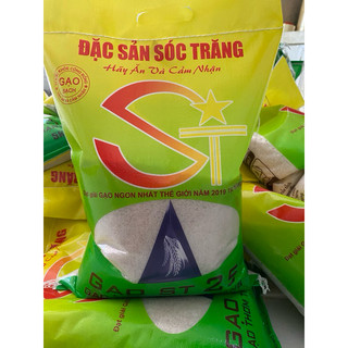 Gạo ST25 dẻo Mềm ,Thơm cơm Bao 5kg