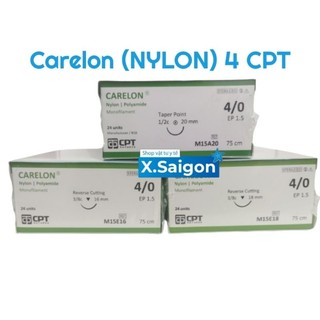 Chỉ phẫu thuật nylon 4/0 , carelon cpt.