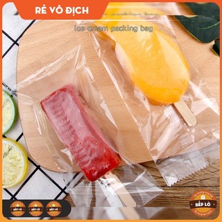 Túi đựng kem que trong suốt và mờ TIỆN DỤNG - set 100 túi