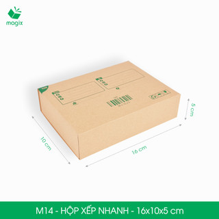 [Mã SKAMLSC6027 giảm 10% đơn 100K] M14 - 16x10x5 cm - 100 Thùng hộp carton đóng hàng