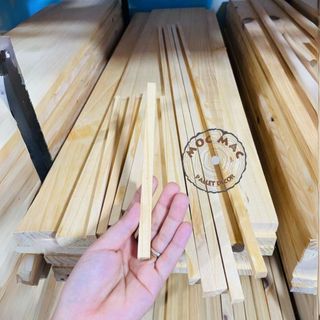 Thanh chuốt gỗ thông tròn phi 10 và 12 mm