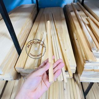 Thanh chuốt gỗ thông tròn phi 10 và 12 mm