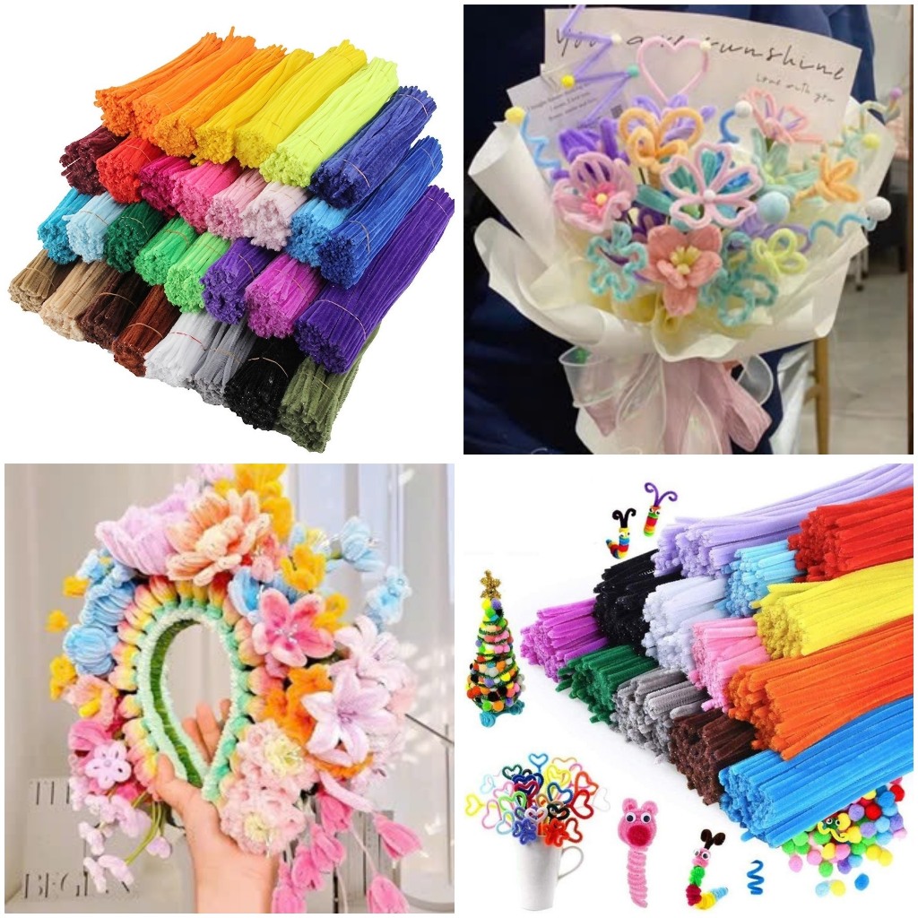 100 cành KẼM NHUNG, kẽm xù, kẽm lông làm hoa, trang trí uốn hình.. ... ...