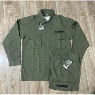 Bộ quần áo kaki nam trung niên chất kaki dày dặn cao cấp đẹp