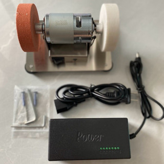  Máy mài dao kéo mini Máy mài đá 2 đầu đa năng dùng điện 220v 