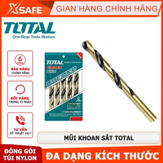 Mũi khoan sắt TOTAL phù hợp sử dụng cho tất cả các máy