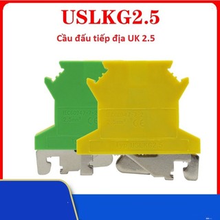 Cầu đấu tiếp địa pe uslkg-5n, uslkg-2.5, cầu đấu uk các loại