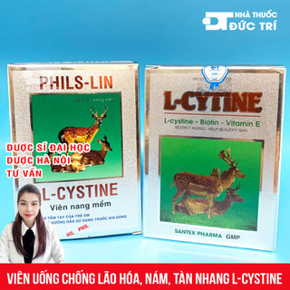 L-CYSTINE PHILS-LIN L-CYTINE - Hỗ trợ giảm sạm da, tàn nhang, mề đay, chống lão hóa