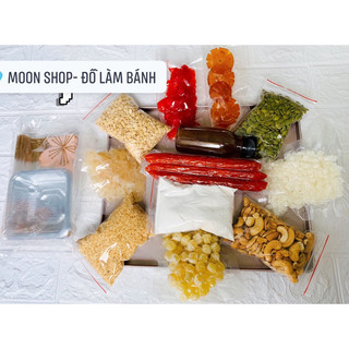 Set nhân thập cẩm làm bánh trung thu