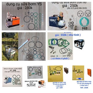 bộ dụng cụ sửa bơm máy