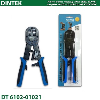 Kìm bấm mạng Dintek bấm RJ45-RJ11 chuẩn, kìm bấm chuyên dụng giá rẻ- ĐÀI LOAN