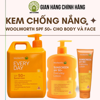 Kem chống nắng Woolworths Úc 50SPF++