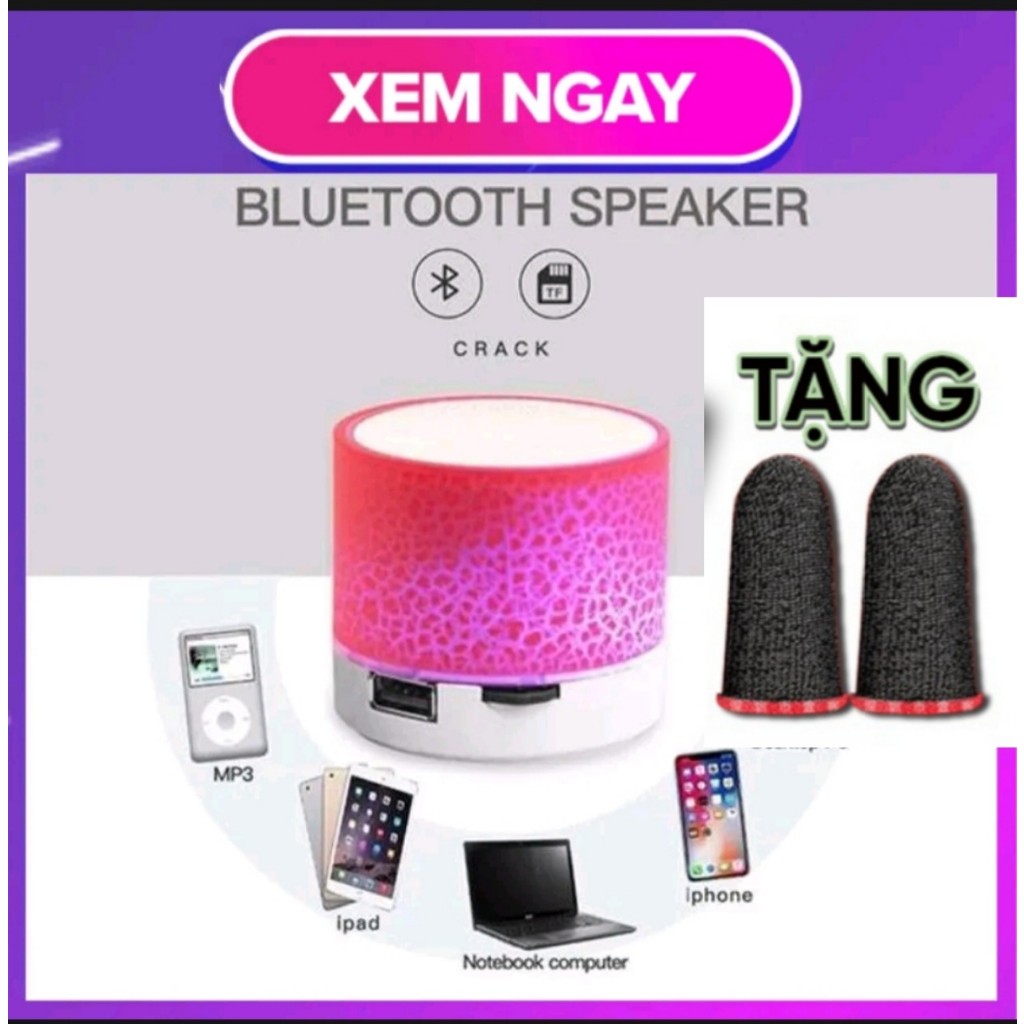Loa Bluetooth rẻ Mini, Đèn LED Đổi Màu, hot titok