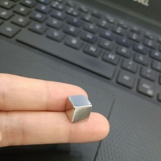 Nam châm vuông 10x10x10mm hình lập phương làm đồ chơi lắp nghép