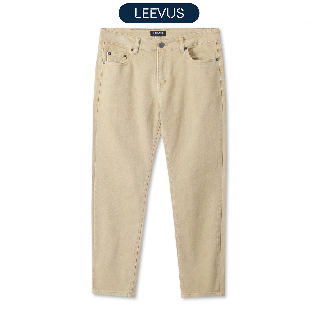 [TẶNG HỘP ĐƠN TỪ 2 SP] Quần Jeans SLIM FIT JEANS cao cấp, kiểu dáng classic Hàn Quốc sang trọng - LE